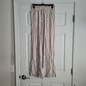 SO Women's Striped Linen Pants